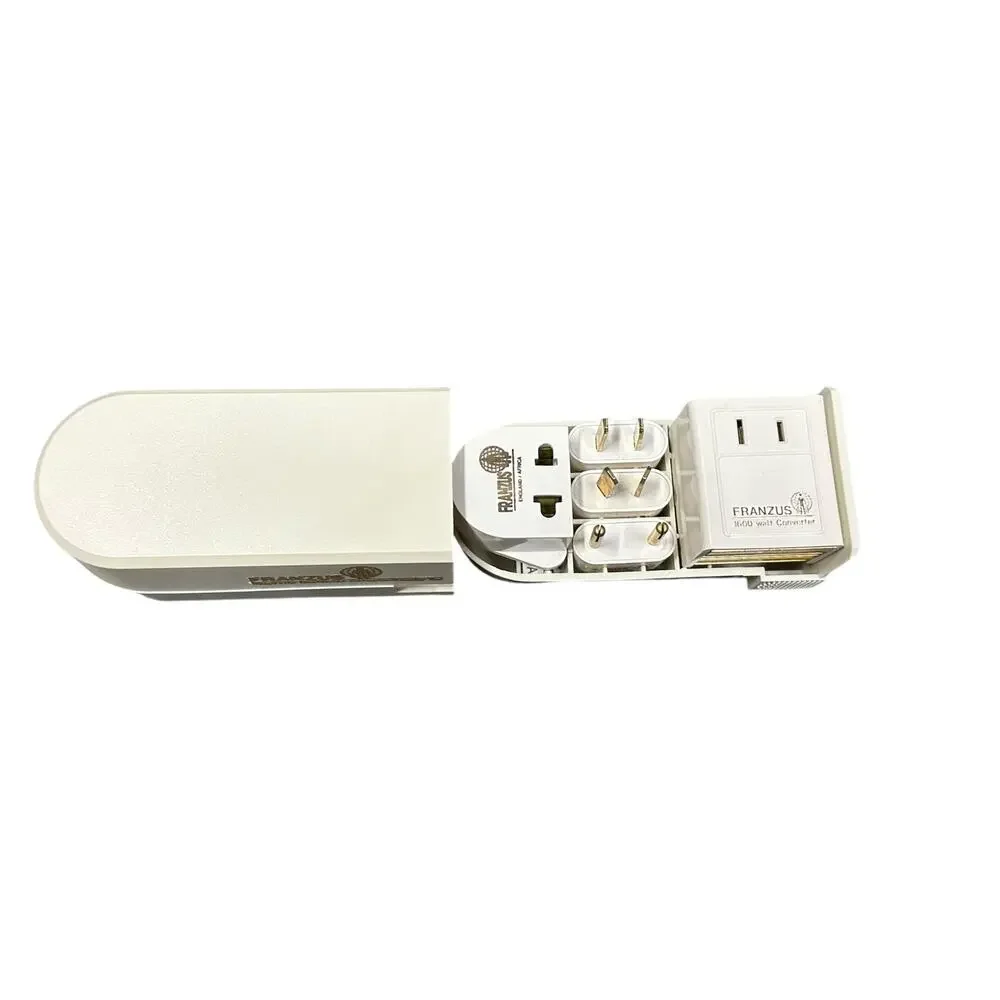 Franzus Foreign Electricity Converter KiT Made In‎ USA MK-1600 220VTO120V New!